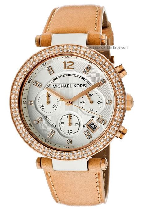 michael kors uhr lederarmband|michael kors armband.